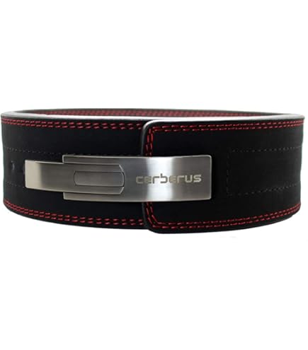 SBD POWERLIFTING ベルト 黒/赤 M 13mm SBD 13mm Powerlifting & Weightlifting Belt – British Manufactured